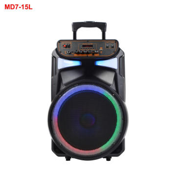 trolley speaker outdoor with wireless microphone MD7-15L